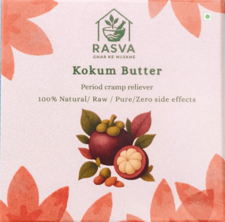 Rasva Kokum Butter — period cramp reliever pouch